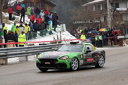 Esordio positivo per l'Abarth 124 Rally sulle strade di Monte-Carlo