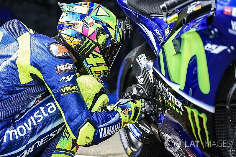 Rossi diz que irá mudar desenho do capacete para 2018