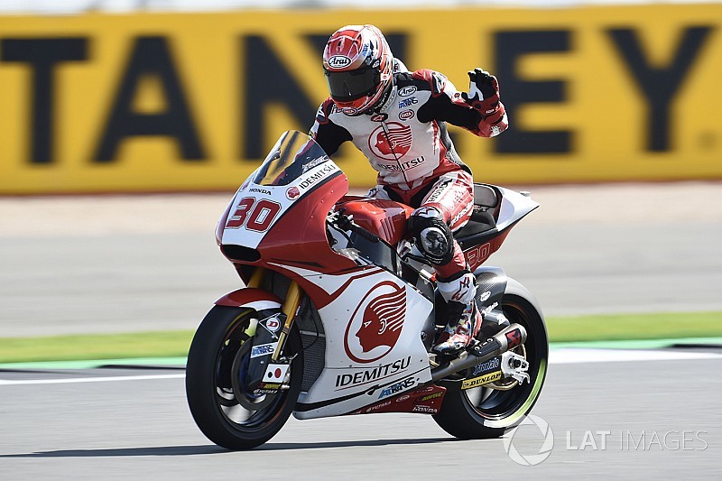 【Moto2イギリス】予選:パッシーニPP。中上4番手で決勝に期待
