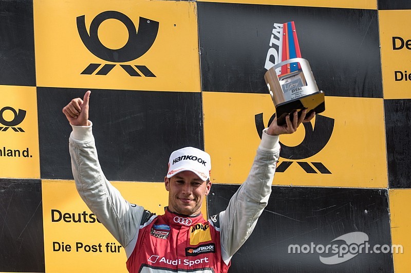 Un premier podium en DTM, "un soulagement" pour Duval