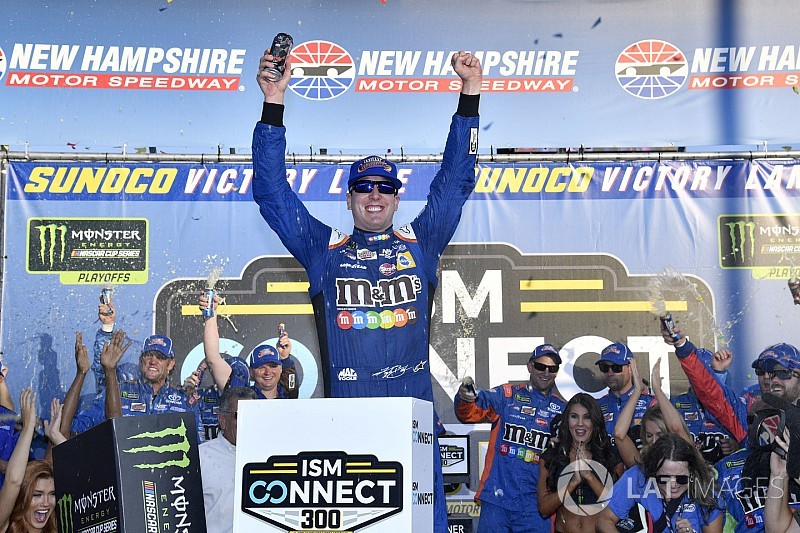 Kyle Busch brilla en el 'Big One' y vence en New Hampshire