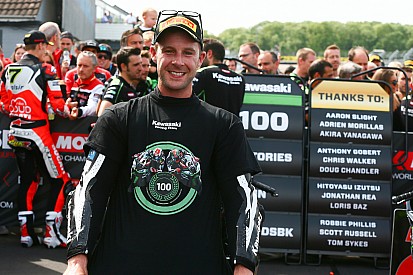100 victorias de Kawasaki en el WorldSBK
