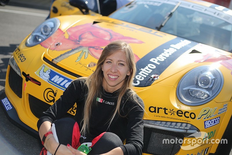 Carrera Cup Italia, Vallelunga: i test fanno ben sperare Francesca Linossi