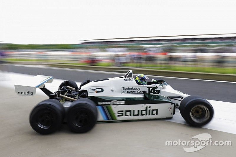 Felipe Massa, six-wheeled Williams FW08