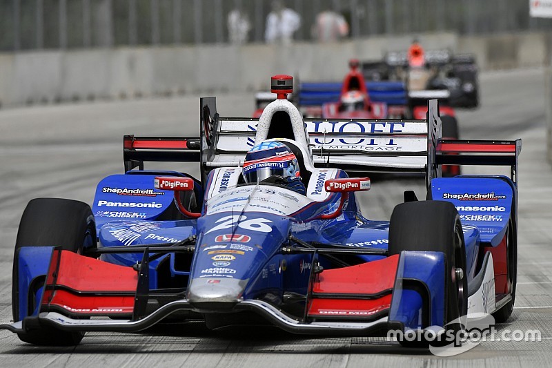 IndyCar: Az andrettisek kisajátították az első sort a második detroiti időmérőn