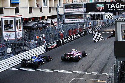 Monaco F2: Hubert holds off Deletraz for maiden win