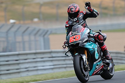 Le Mans MotoGP: Quartararo leads Marquez in warm-up