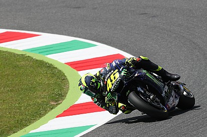 Valentino Rossi nagyon szenved Mugellóban, és lassabb, mint tavaly