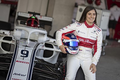 Tatiana Calderón: Es "una gran sorpresa" probar el Sauber de 2018