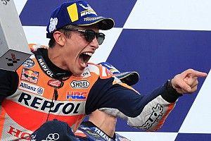 Márquez celebra vingança: “sempre perdia na última volta”