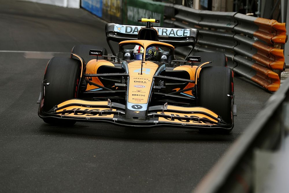 Norris no longer "a passenger" in Monaco amid tonsillitis recovery