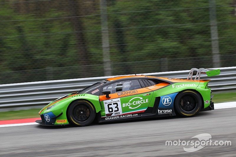 La Lamborghini Huracan del Grasser Racing Team si impone sul bagnato e centra la pole a Monza