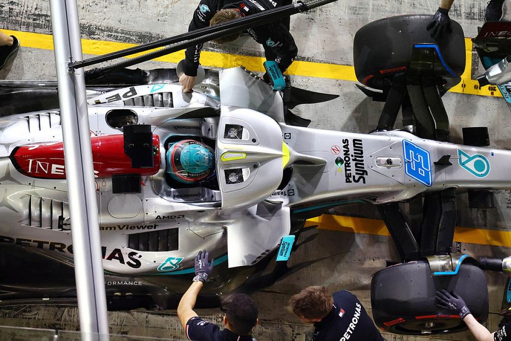 George Russell, Mercedes W13 