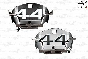 Mercedes: stupiscono le evoluzioni sulla W11