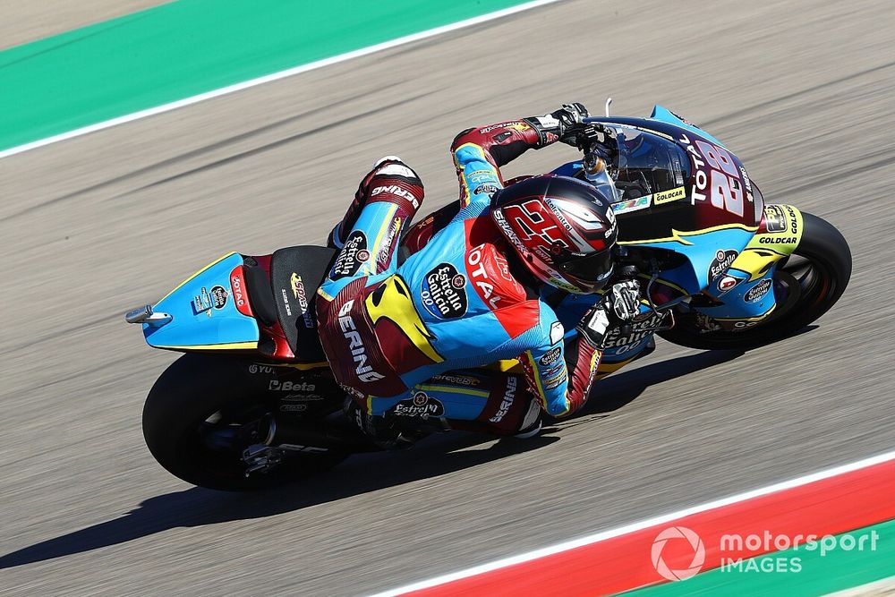 Moto2, Teruel, Libere 3: Lowes ancora al comando, Marini in Q1