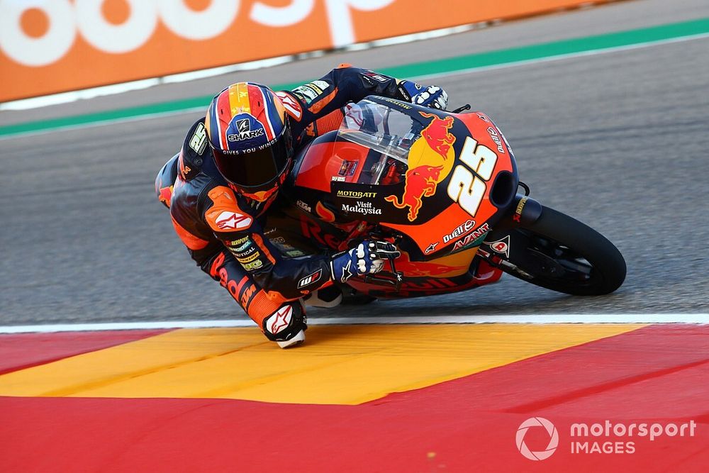 Aragon Moto3: Isınma turlarında Fernandez lider, Deniz ikinci!