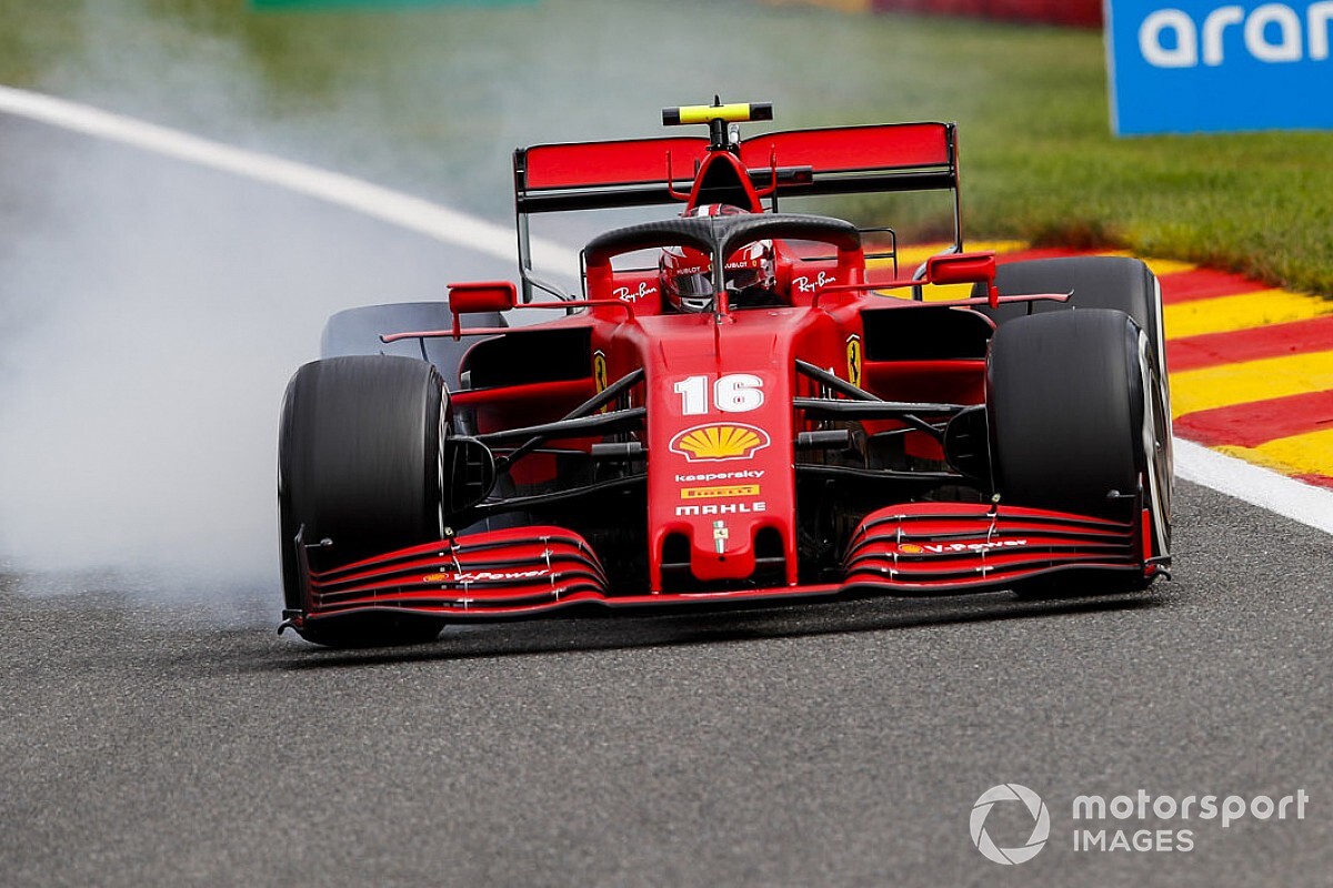 Leclerc verrast om zo ver naar achteren te staan op eerste dag Spa