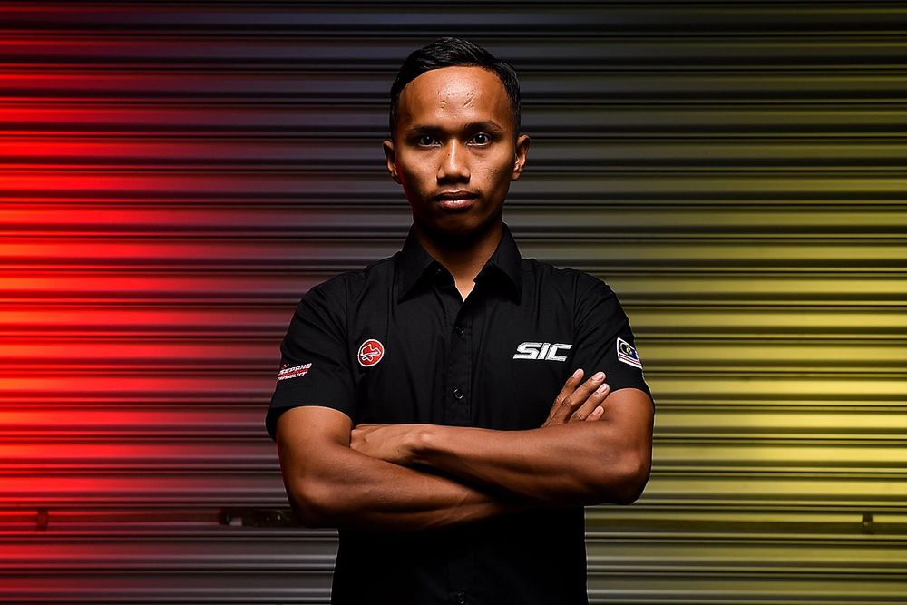 Pembalap Malaysia Syarifuddin Azman Debut Moto3 Aragon