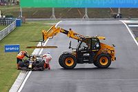 Sergio P&eacute;rez: "Bottas cometi&oacute; un gran error y nos arruin&oacute; la carrera"