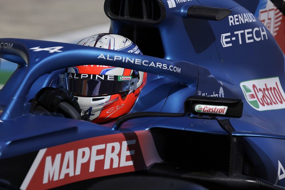 Un contraste "délicat" entre l'Alpine d'Ocon et celle d'Alonso