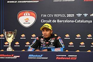 Perdana di Moto3 Aragon, Syarifuddin Azman Siap Berikan 200 Persen