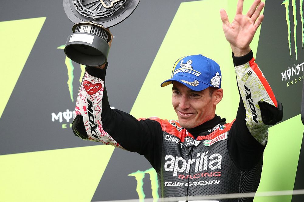 Aleix Espargaro nach historischem Podium mit Aprilia: "Haben wir verdient"