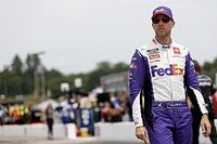 Denny Hamlin earns Pocono Cup pole; Kurt Busch wrecks