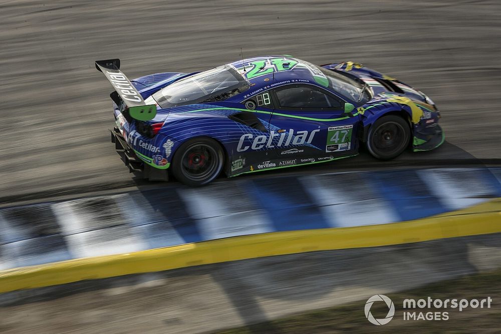 #47 Cetilar Racing Ferrari 488 GT3: Roberto Lacorte, Giorgio Sernagiotto, Antonio Fuoco