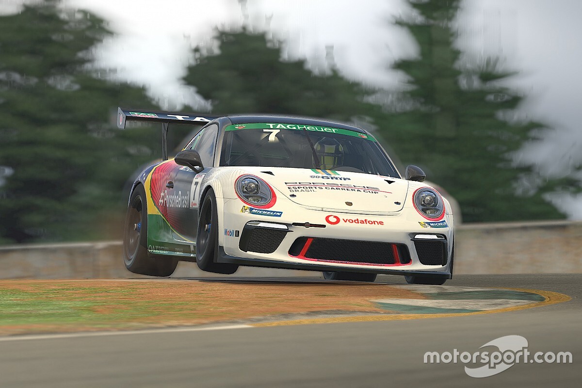 Giassi parte para única etapa fora da Europa da Porsche TAG Heuer Esports Supercup, em Road Atlanta
