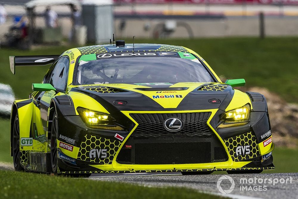 #12 AIM Vasser Sullivan Lexus RC-F GT3, GTD: Frankie Montecalvo, Townsend Bell, Â©2020, Peter Burke