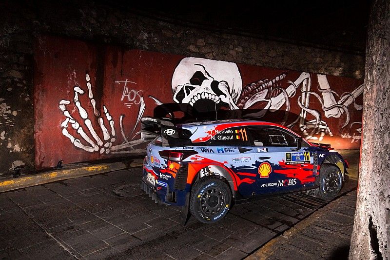 WRC Rallye Mexiko 2020 läuft: Neuville führt bei Rückkehr von Ken Block