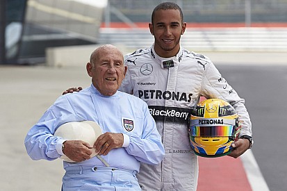 Hamilton, Leclerc y el deporte motor despiden a Stirling Moss