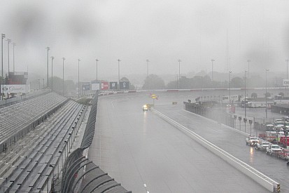Rain threatens to halt NASCAR's return to action