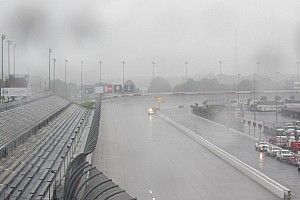 Rain threatens to halt NASCAR's return to action