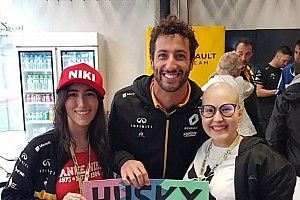 Fã brasileira de Ricciardo que lutava contra câncer morre em Belo Horizonte