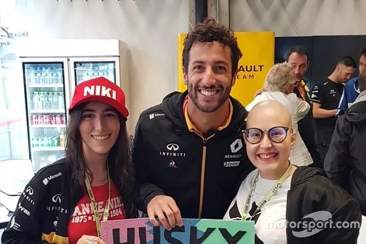 Fã brasileira de Ricciardo que lutava contra câncer morre em Belo Horizonte