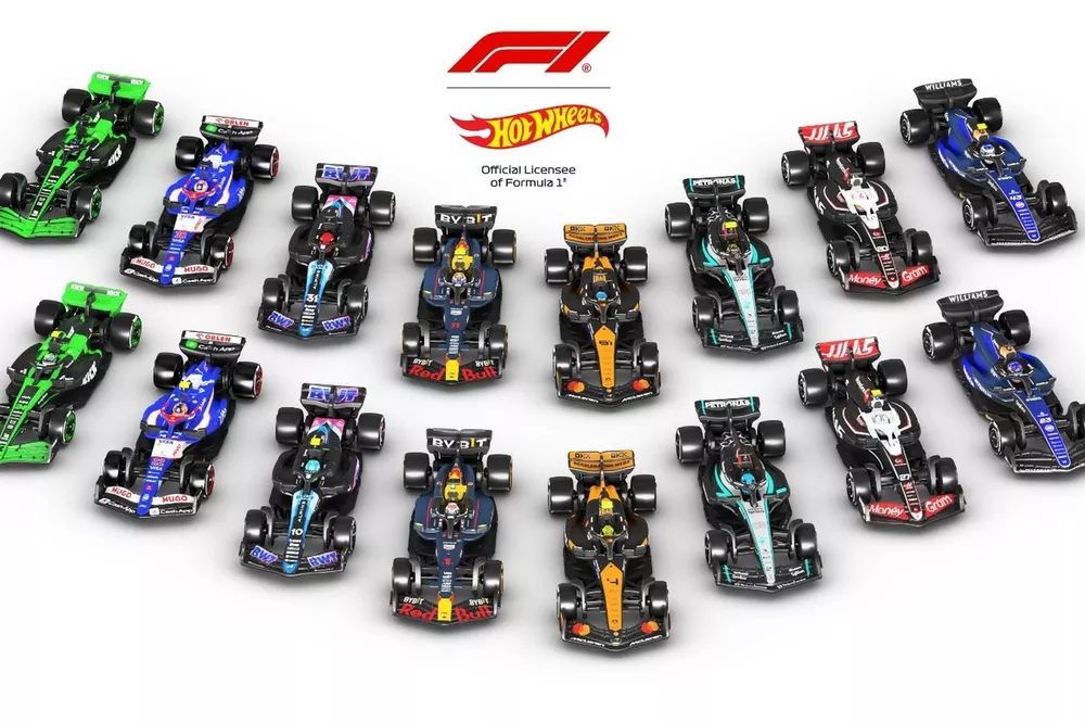 Formula 1 Hot Wheels collection