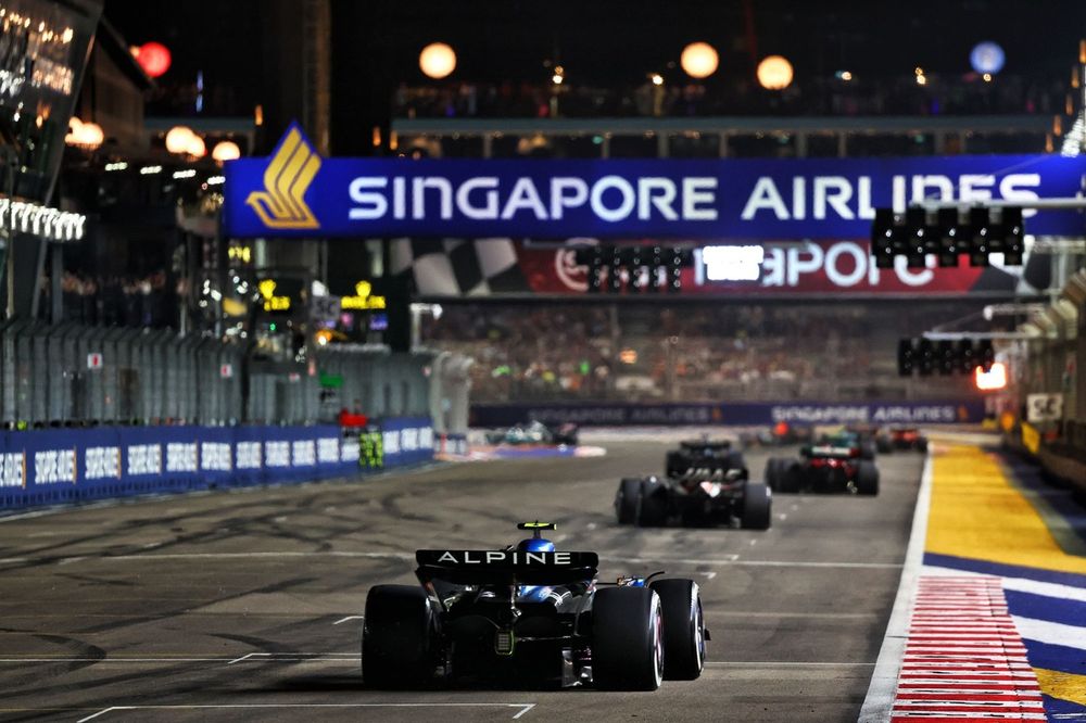 Weerbericht F1 Singapore: Wisselvallig, maar race mogelijk droog