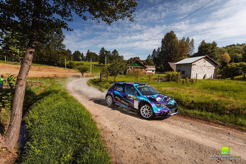 Sylwester Płachytka, Rafał Fiołek, Skoda Fabia rally2 evo