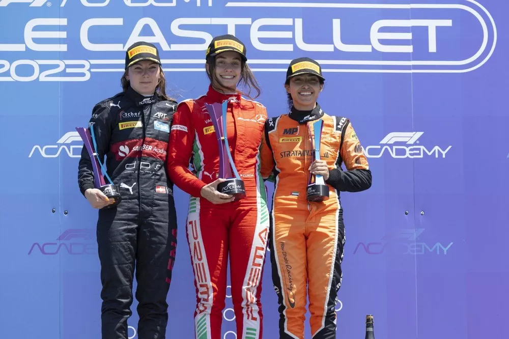 Marta Garcia, L&eacute;na B&uuml;hler, Hamda Al Qubaisi