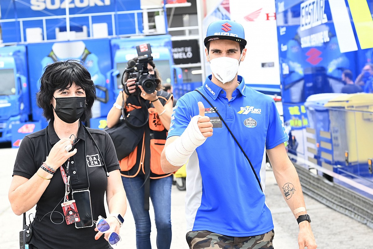 Álex Rins de retour au GP d'Allemagne