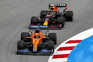 Cómo Sergio Pérez contribuyó a la victoria de Hamilton en España