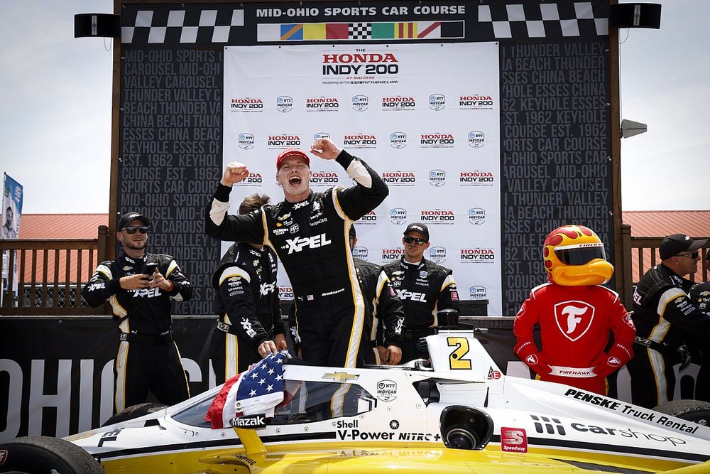 IndyCar Mid-Ohio: Newgarden ends unlucky run with narrow victory over Ericsson
