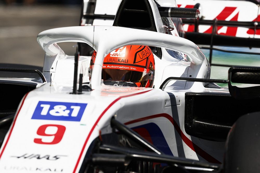 'Mazespin' gift shows Mazepin not 'miserable young man' says Haas
