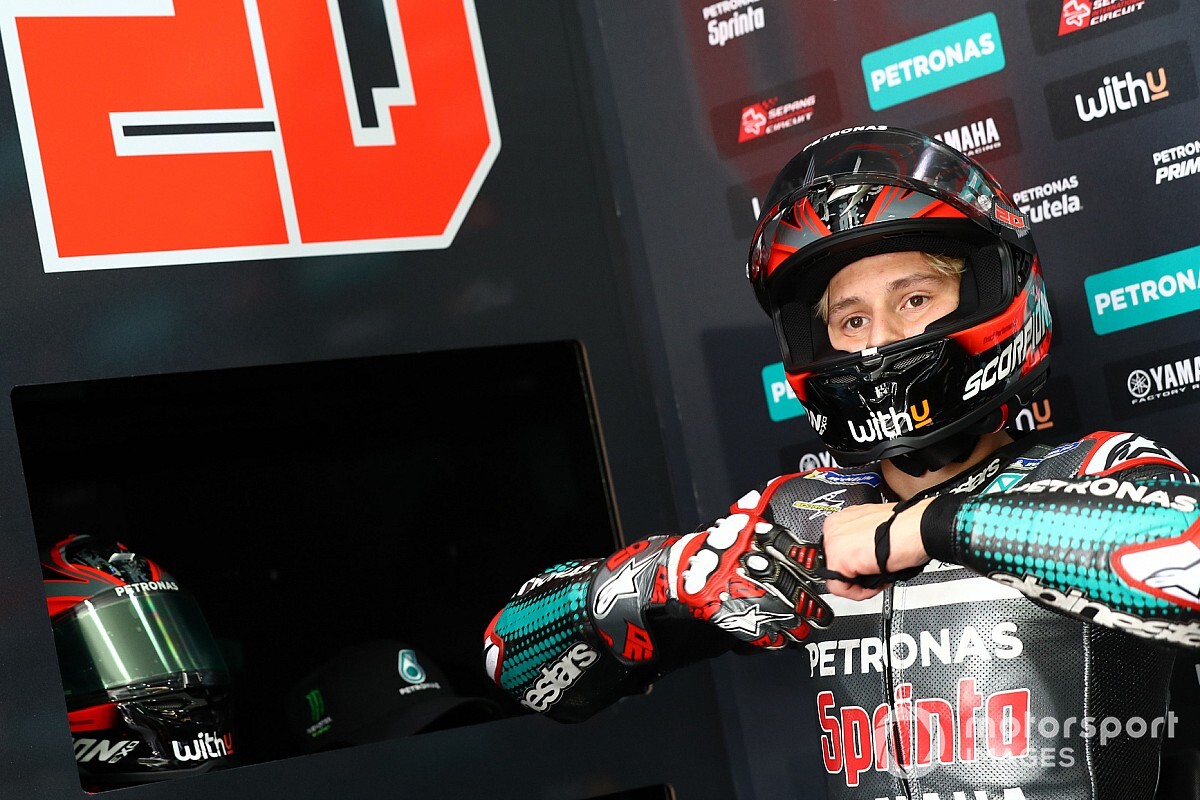 Quartararo : "La pression que j'ai actuellement, c'est la bonne"