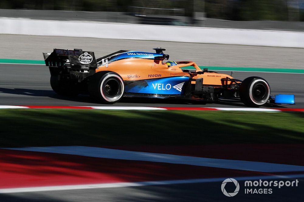 Lando Norris, McLaren MCL35 