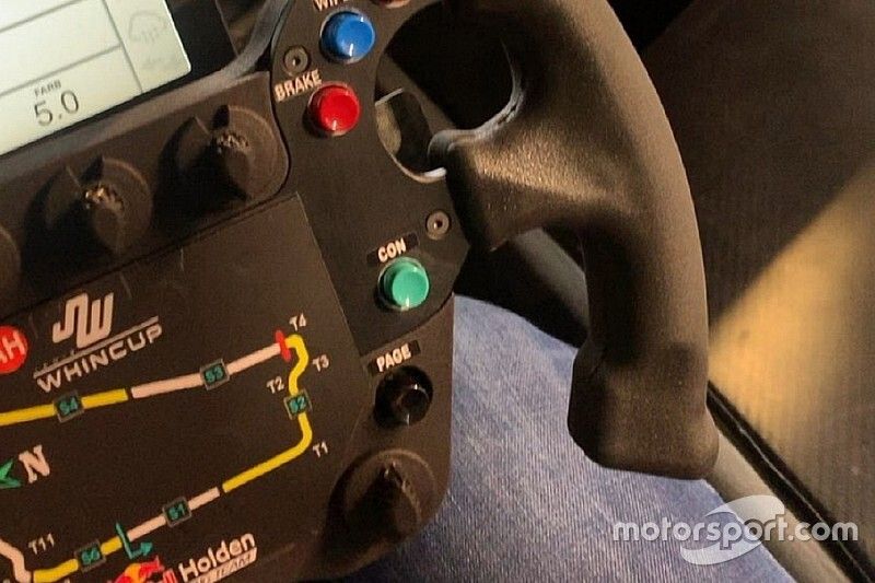 Triple Eight decides against F1-style steering wheel