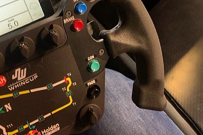 Triple Eight decides against F1-style steering wheel