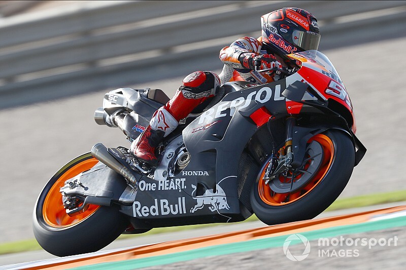 Test MotoGP Jerez, Giorno 1, Ore 15: cade Marquez, migliora Vinales