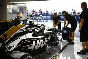 Haas in new simulator "rehearsal" during Abu Dhabi GP